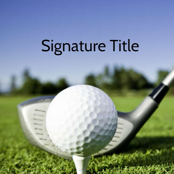 Community of Caring Hearts Annual Golf Classic - Default Image of Signature Title