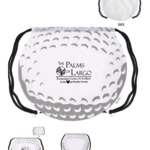 Image of Golf Ball Drawstring Backpack Bag