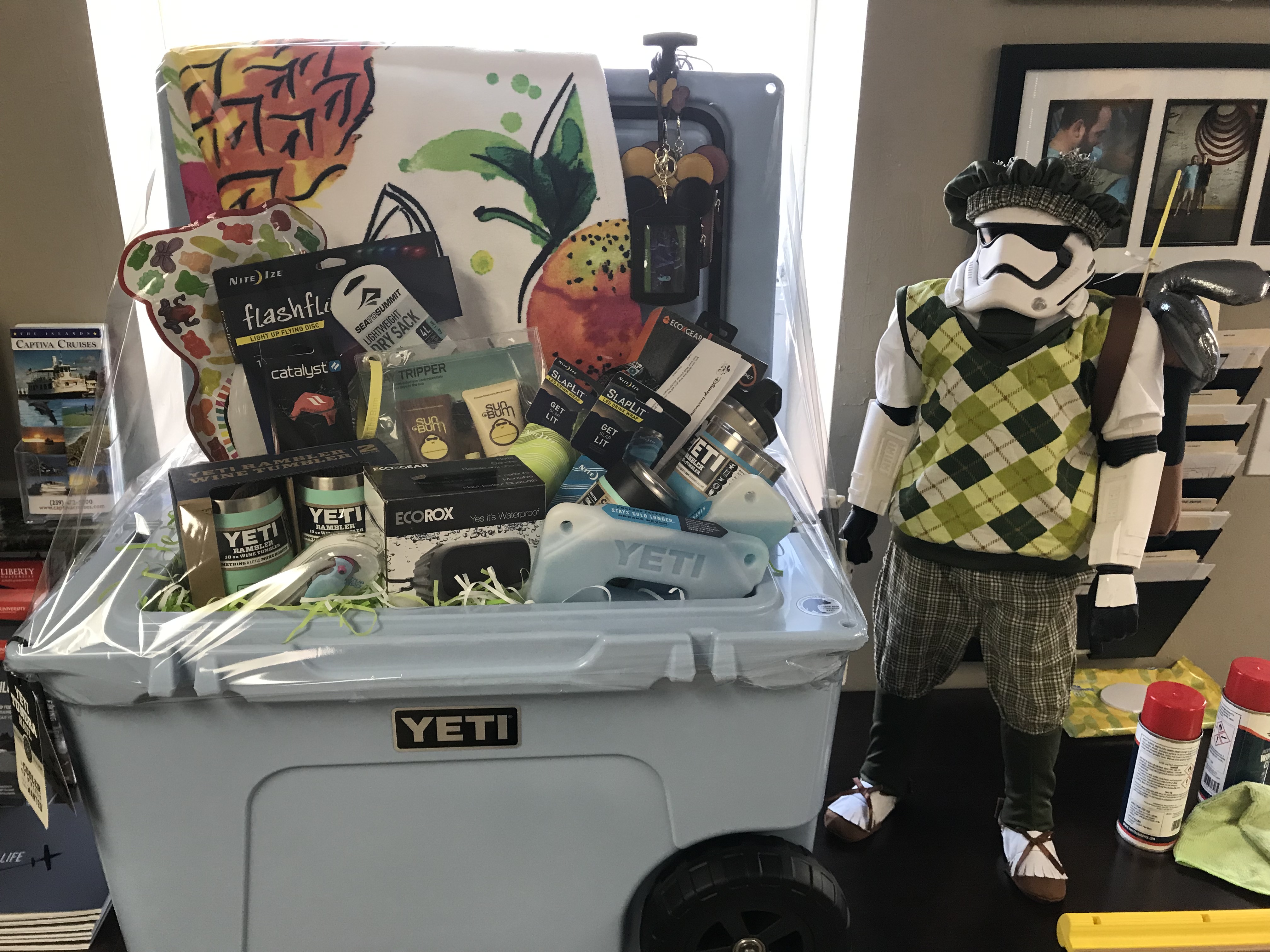 ECS Reach Higher Scholarship Scramble - Default Image of Yeti Cooler of Awesomeness Raffle