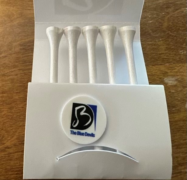 2024 Blue Devils Golf Tournament - Default Image of Golf Tees & Ball Marker