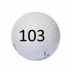 Image of Golf Ball #103
