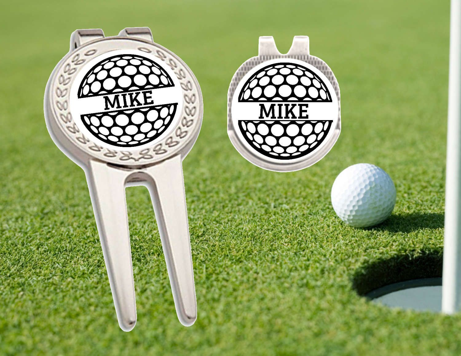 20th Annual One Stroke Closer to a Cure Golf Tournament - Default Image of Branded Divot tool & Ball Marker