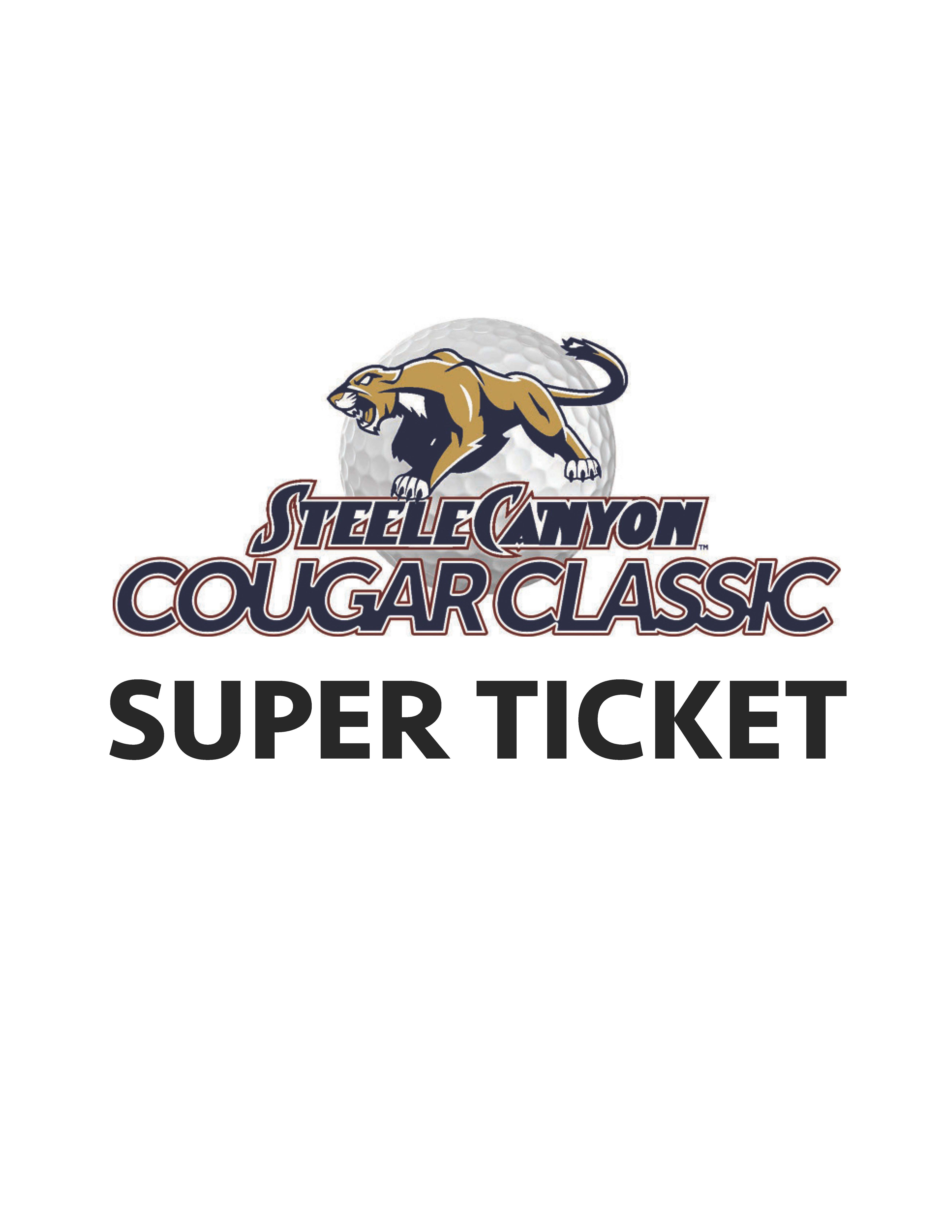 The Steele Canyon Cougar Classic Charity Golf Tournament 2025 - Default Image of THE SUPER TICKET