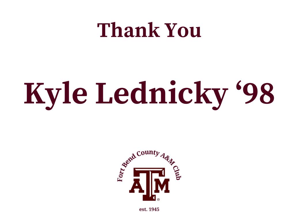 Kyle Lednicky ‘98