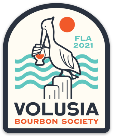 Beverage Cart Sponsor: Front Nine - Volusia Bourbon Society - Logo