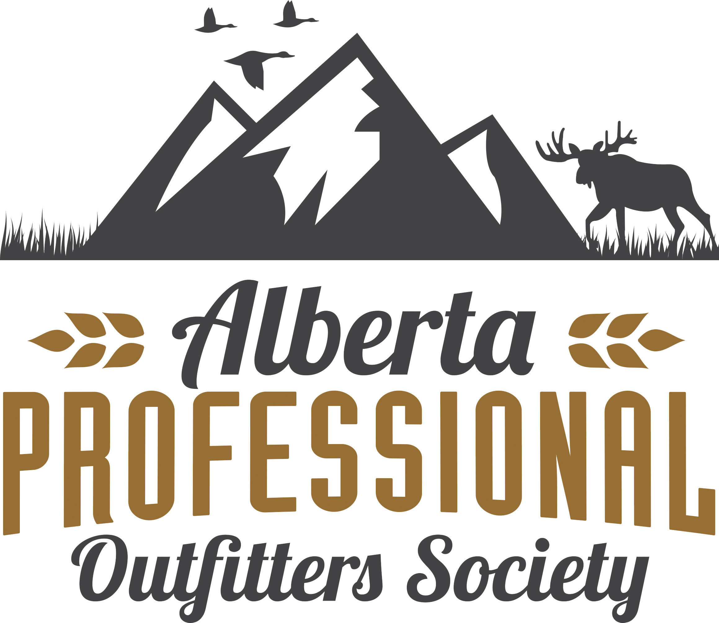 Tee Gift Sponsor - Alberta Professsional Outfitters Society - Logo
