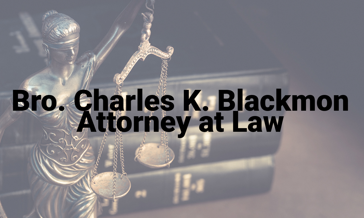Attorney Charles Blackmon
