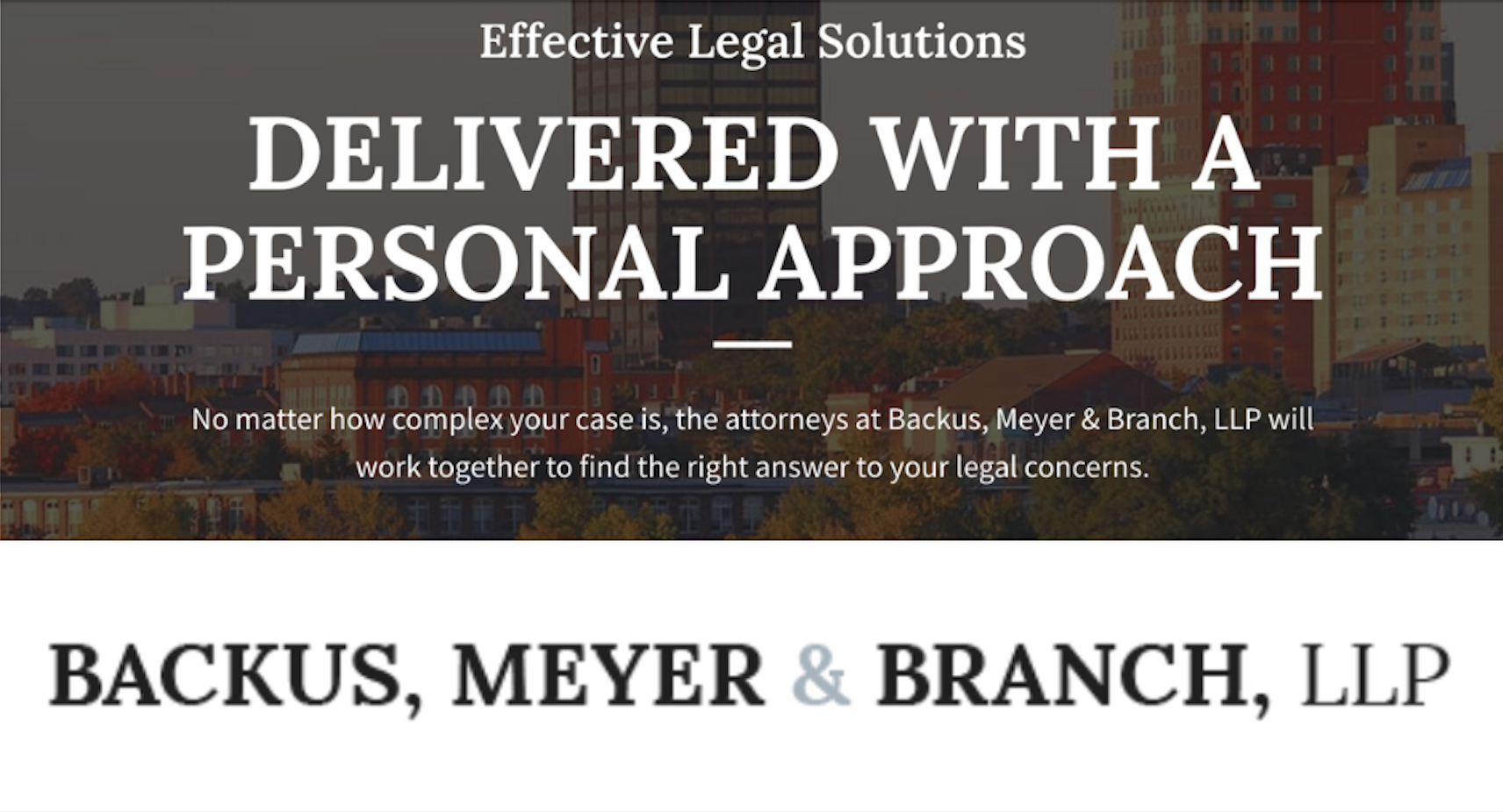 Backus, Meyer & Branch, LLP
