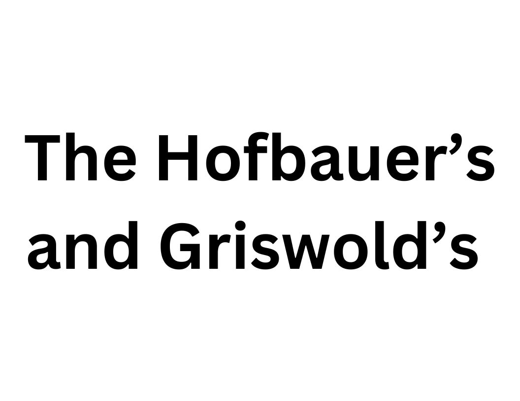 Hofbauer and Griswold 