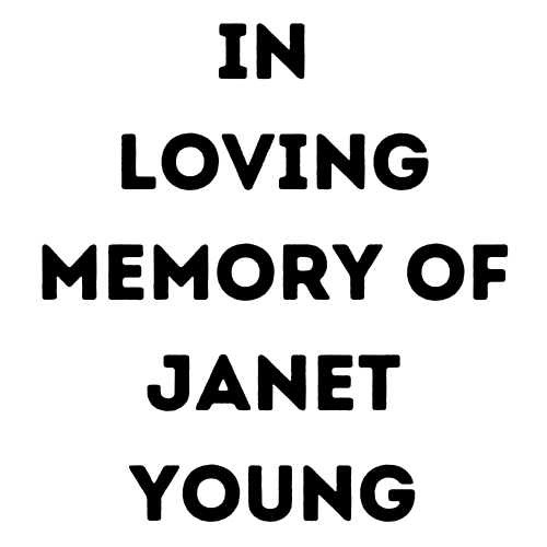 In Memory of Janet Young