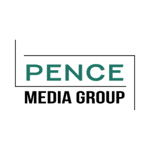 Tee Box Sponsor  - Pence Media - Logo
