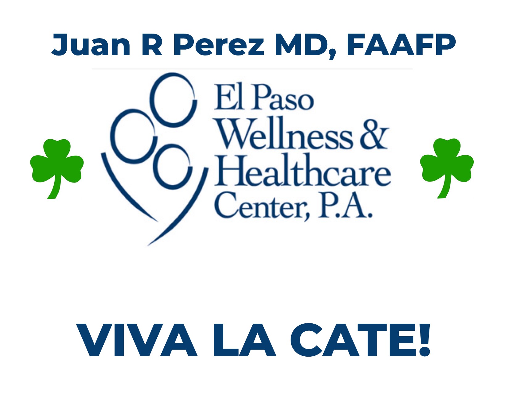 Hole Sponsors - Dr. Juan Perez, FAAFP - Logo