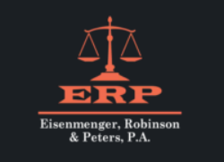 Tournament Golf Towel Sponsor - Eisenmenger, Robinson, & Peters, P.A. - Logo