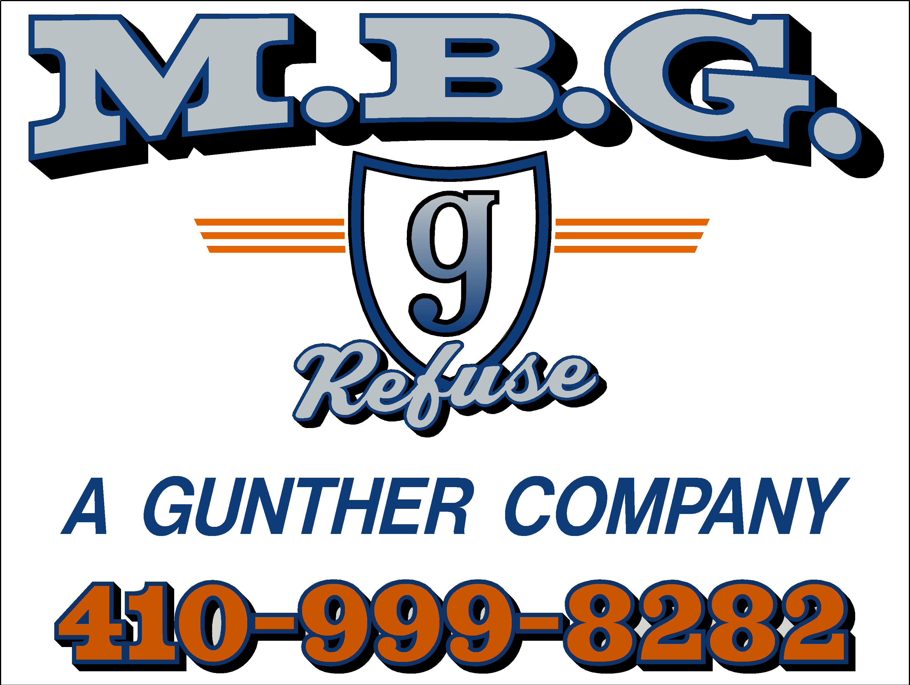 Platinum Sponsors - M.B.G. Refuse - A Gunther Company - Logo