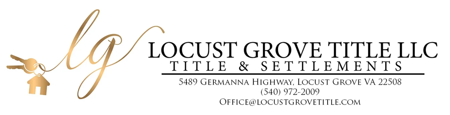 Hole / Tee Sponsor - Locust Grove Title and Settlements - Logo