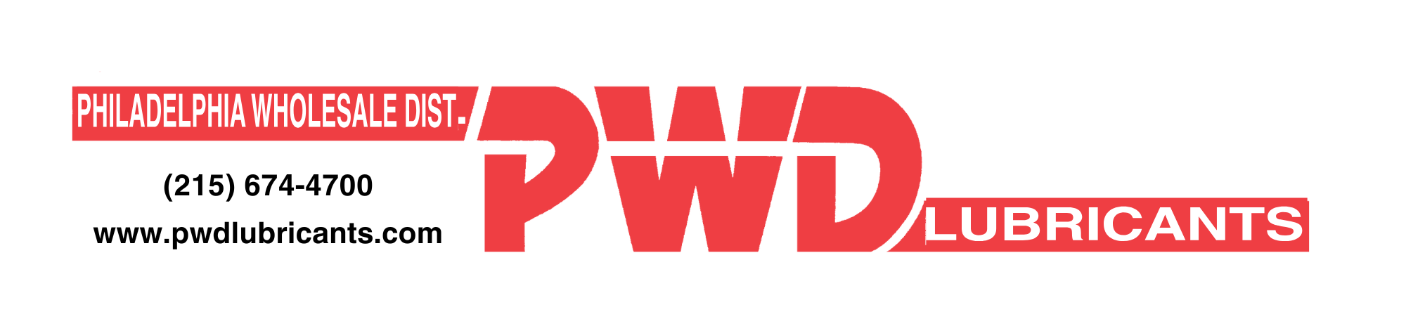 Beverage Cart Sponsor - PWD Lubricants - Logo