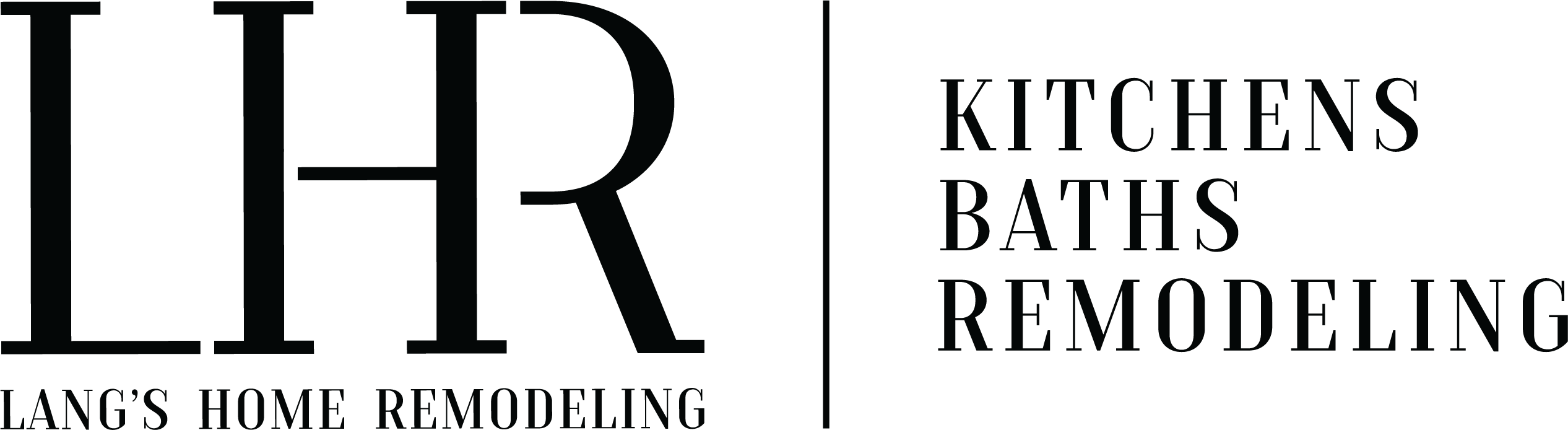 Longest Drive Sponsor - Lang's Home Remodeling - Logo