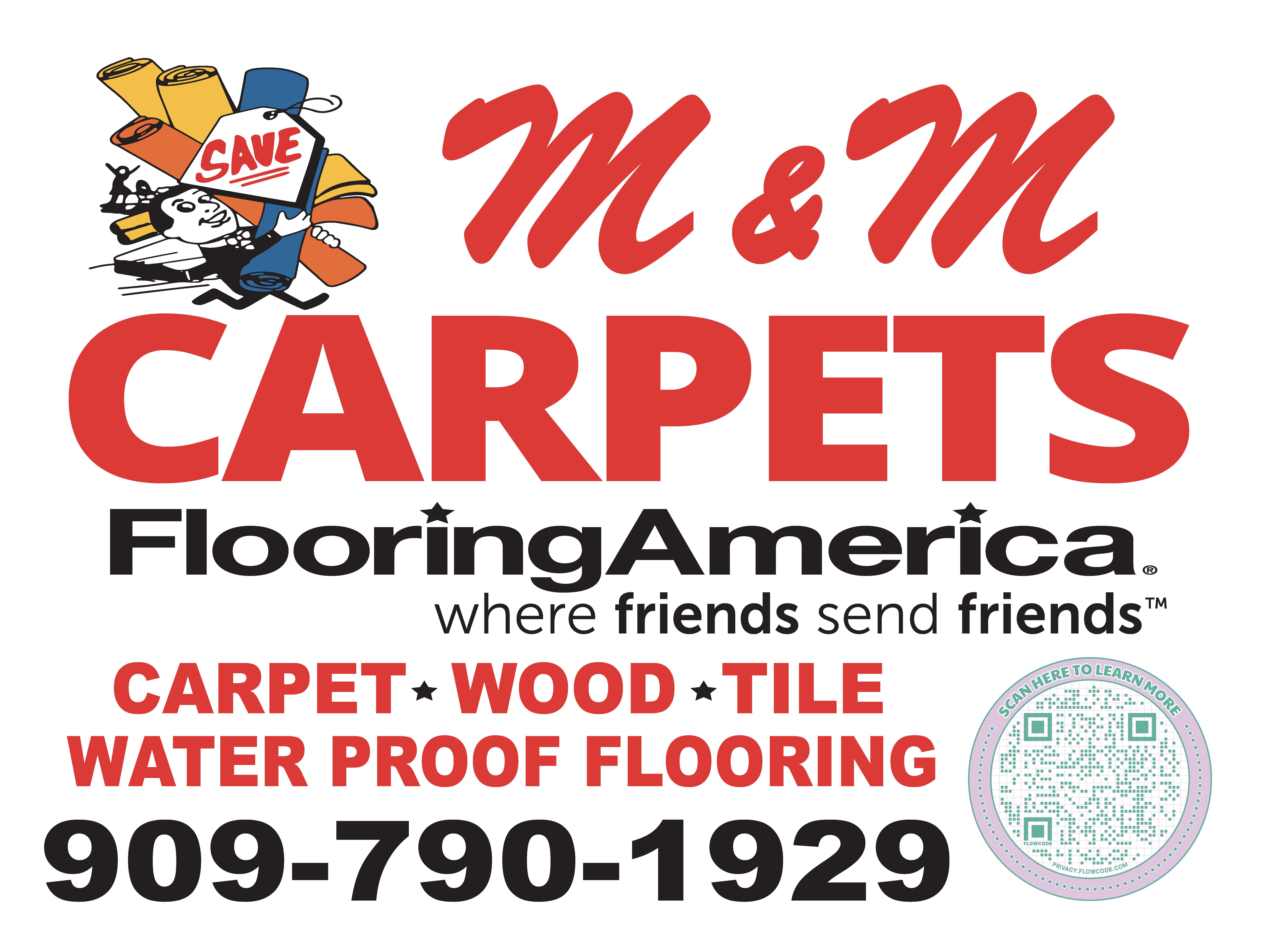Silver Sponsor - M&M Carpets - Logo