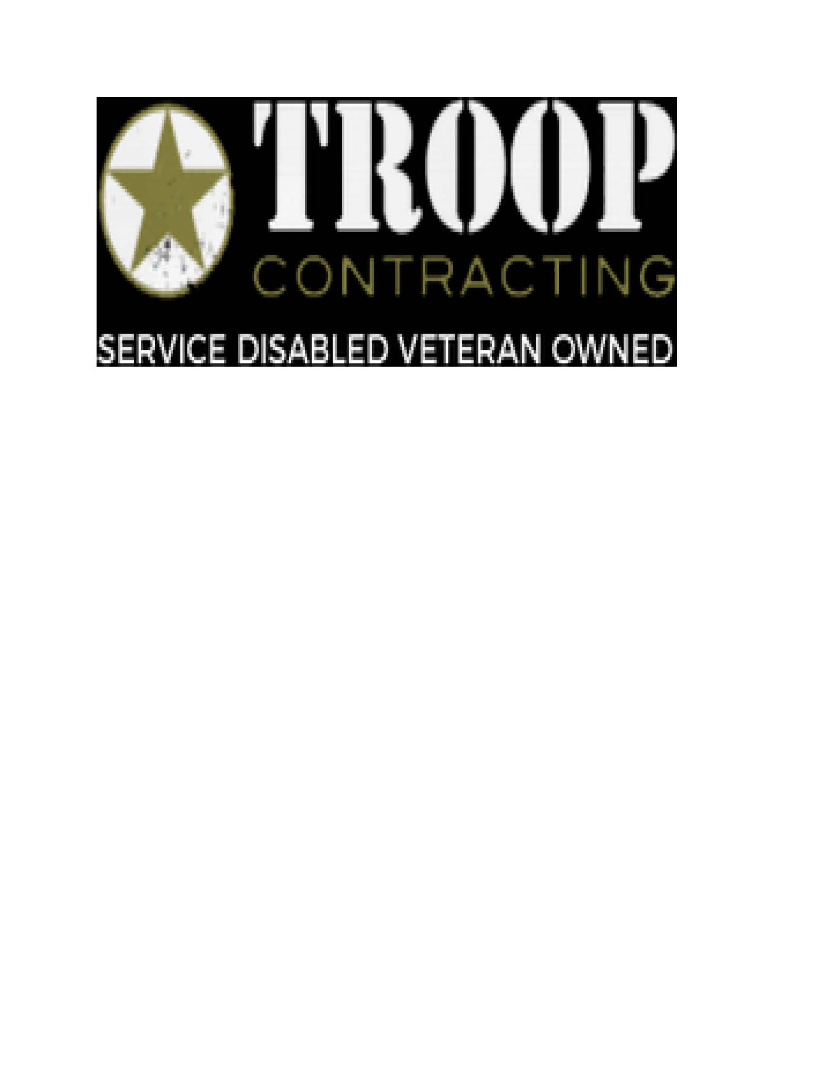 Bronze Corporate Sponsor - Troop Contracting, Inc. - Logo