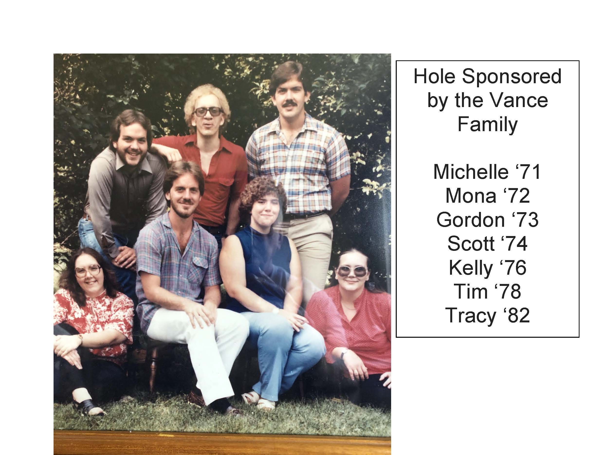 Hole Sponsor - Vance Family - Logo