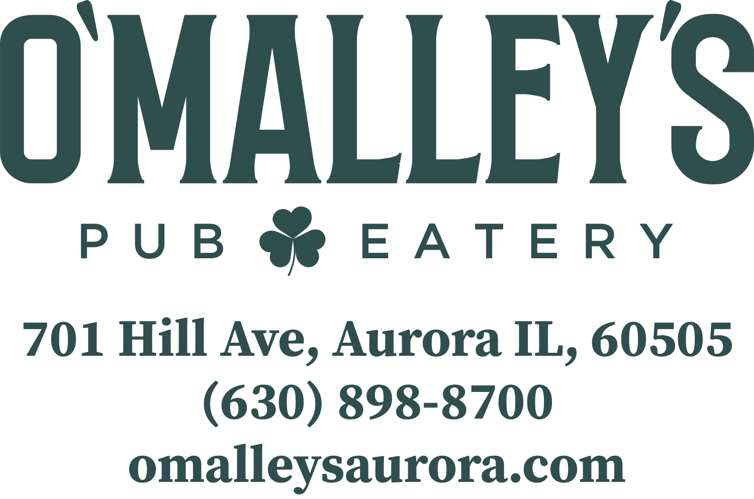 Hole Sponsor - O'Malley's Pub - Logo
