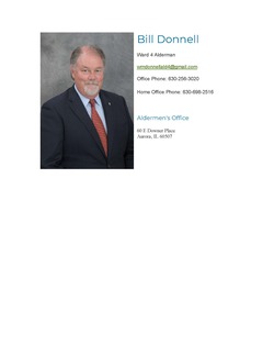 Alderman Bill Donnell