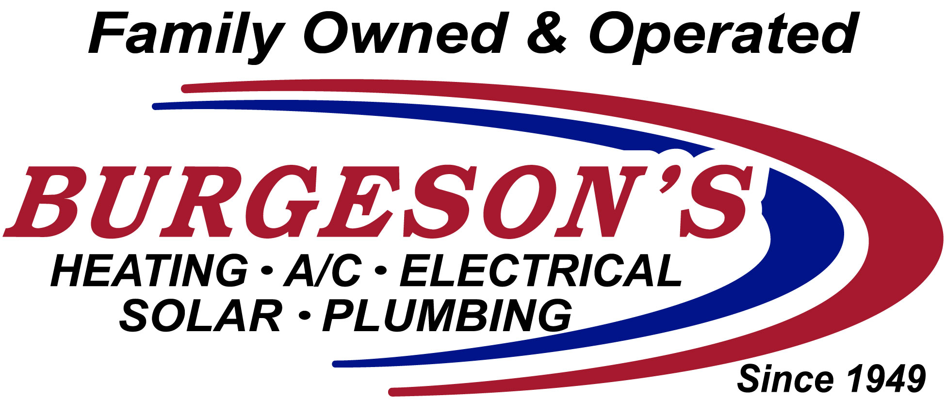 Hole Sponsor - Burgeson's Heating, A/C, Electrical, Solar & Plumbing - Logo