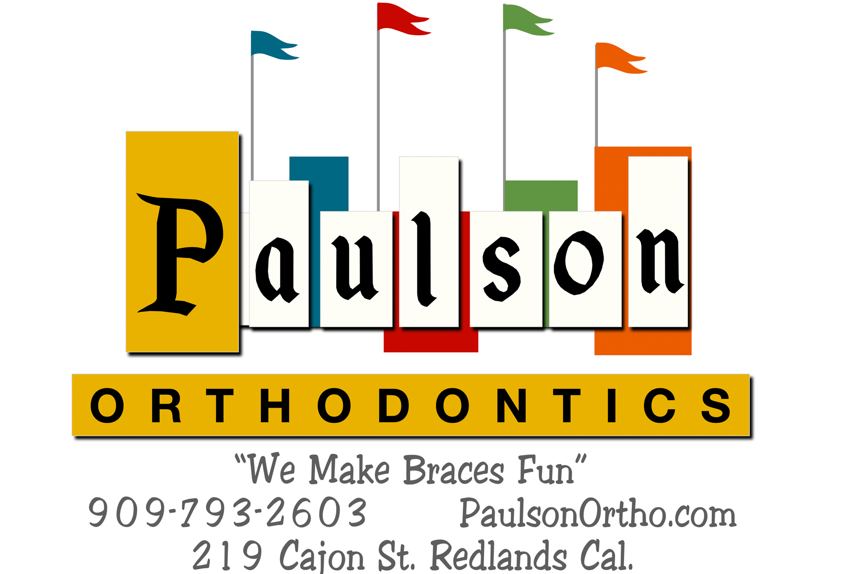 Hole Sponsor - Paulson Orthodontics - Logo