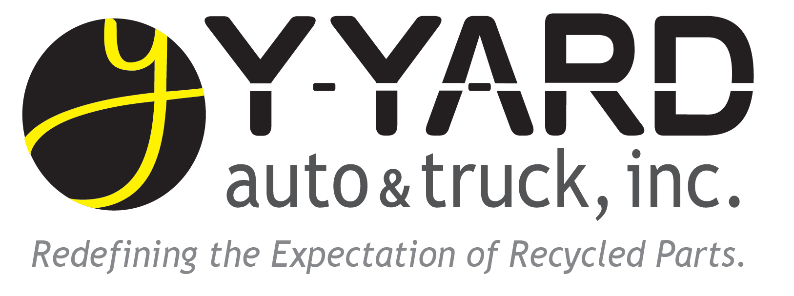 Pin Flag Sponsor - Y-Yard Auto & Truck - Logo