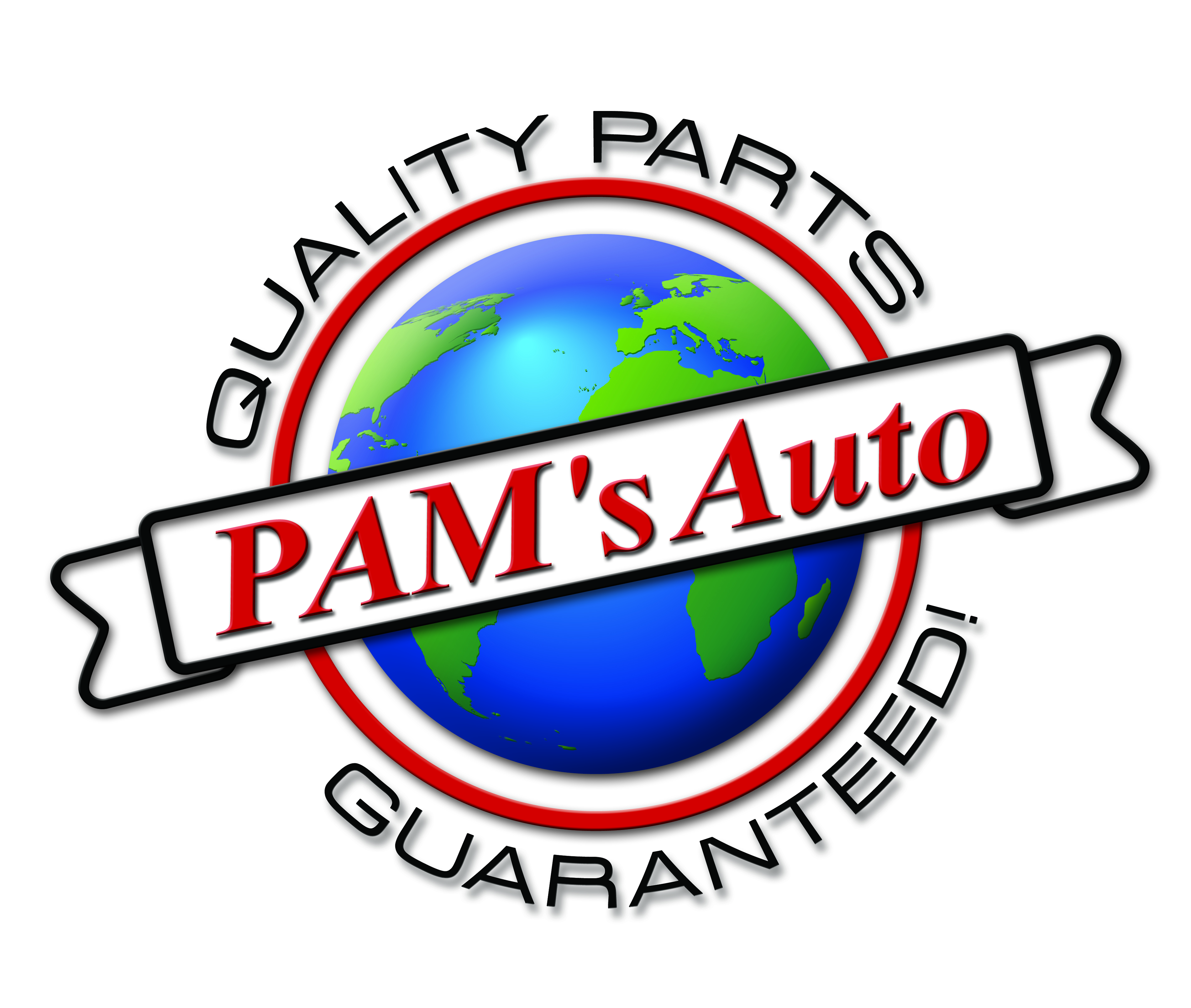 Pin Flag Sponsor - Pam's Auto - Logo