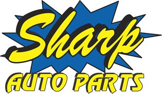 Pin Flag Sponsor - Sharp Auto - Logo