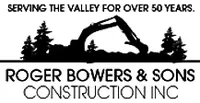 Hole Sponsor - Roger Bowers & Sons Construction - Logo