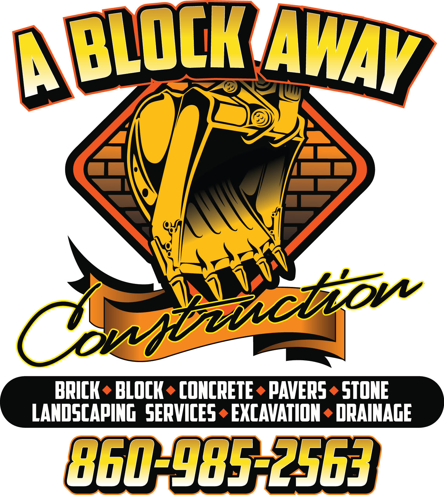 Birdie Sponsorship ($250) - A Block Away Construction - Logo