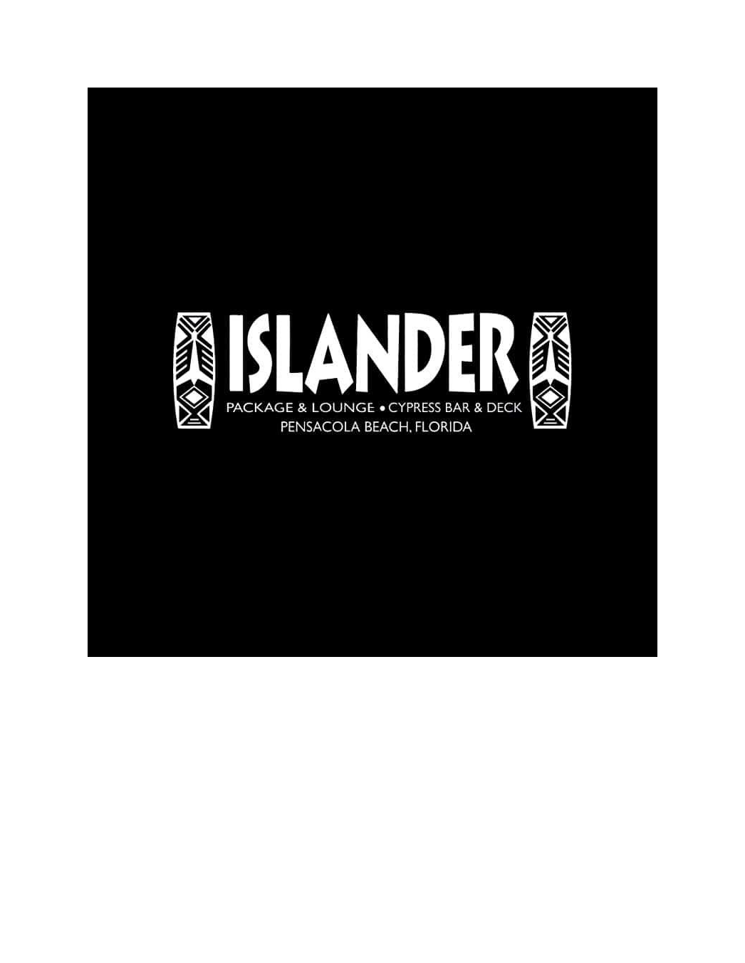 Bar Sponsor - Islander - Logo