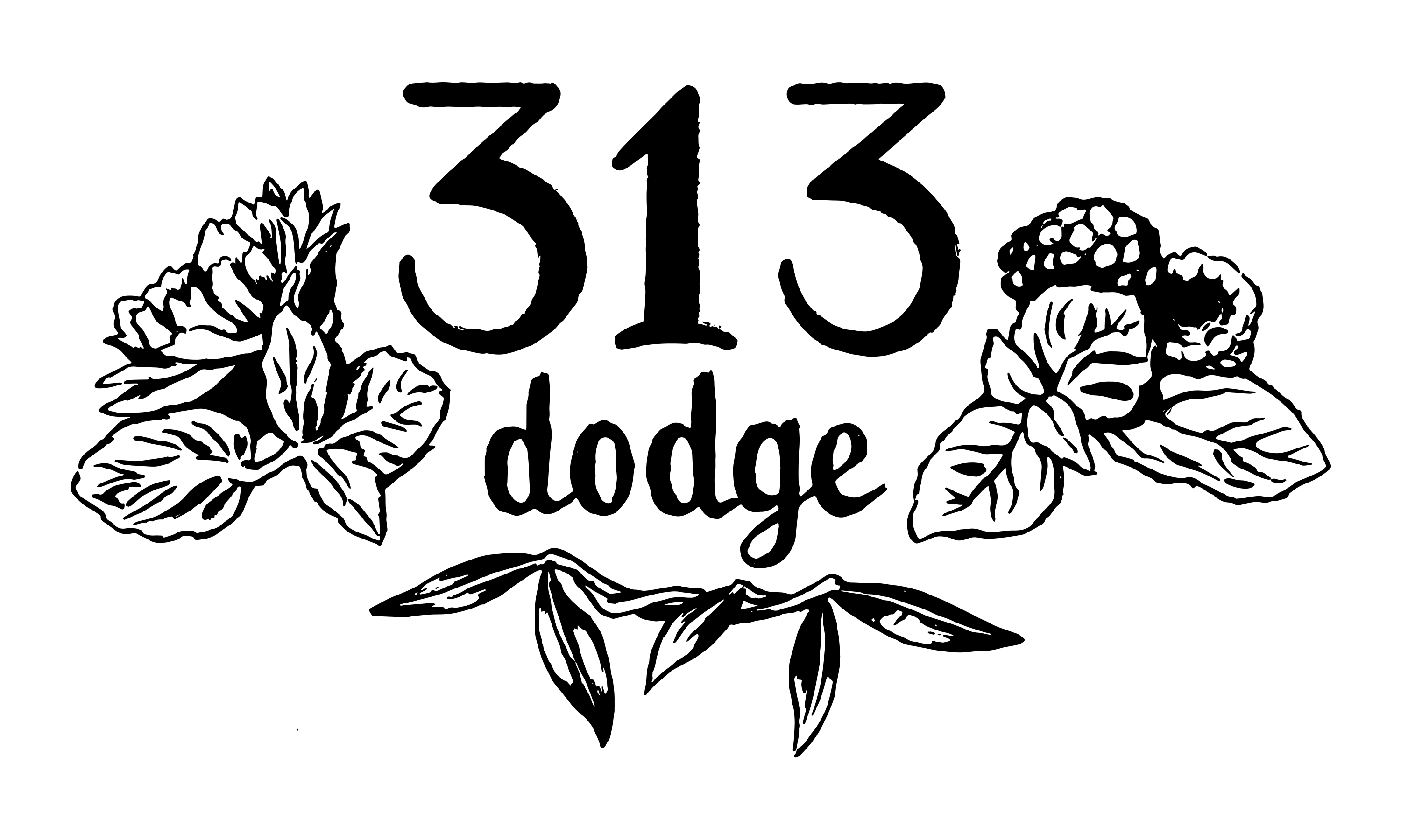 Beverage Cart Sponsor - 313 Dodge - Logo