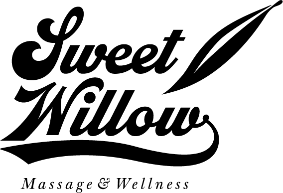 Textbook: Hole Sponsor - Sweet Willow Massage & Wellness LLC - Logo