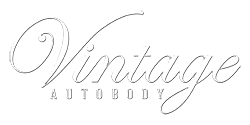 Golf Cart Sponsor - Vintage Autobody - Logo
