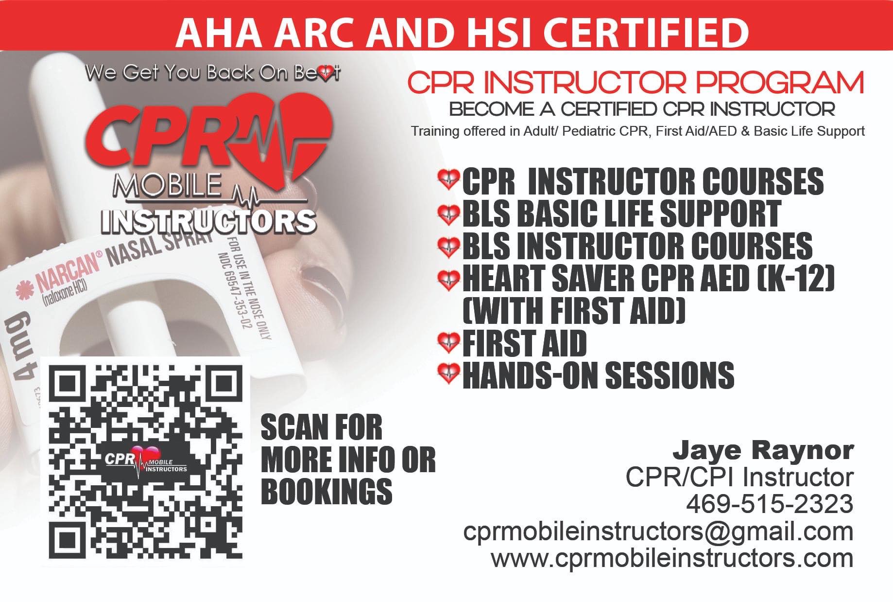 CPR Mobile Instructors 