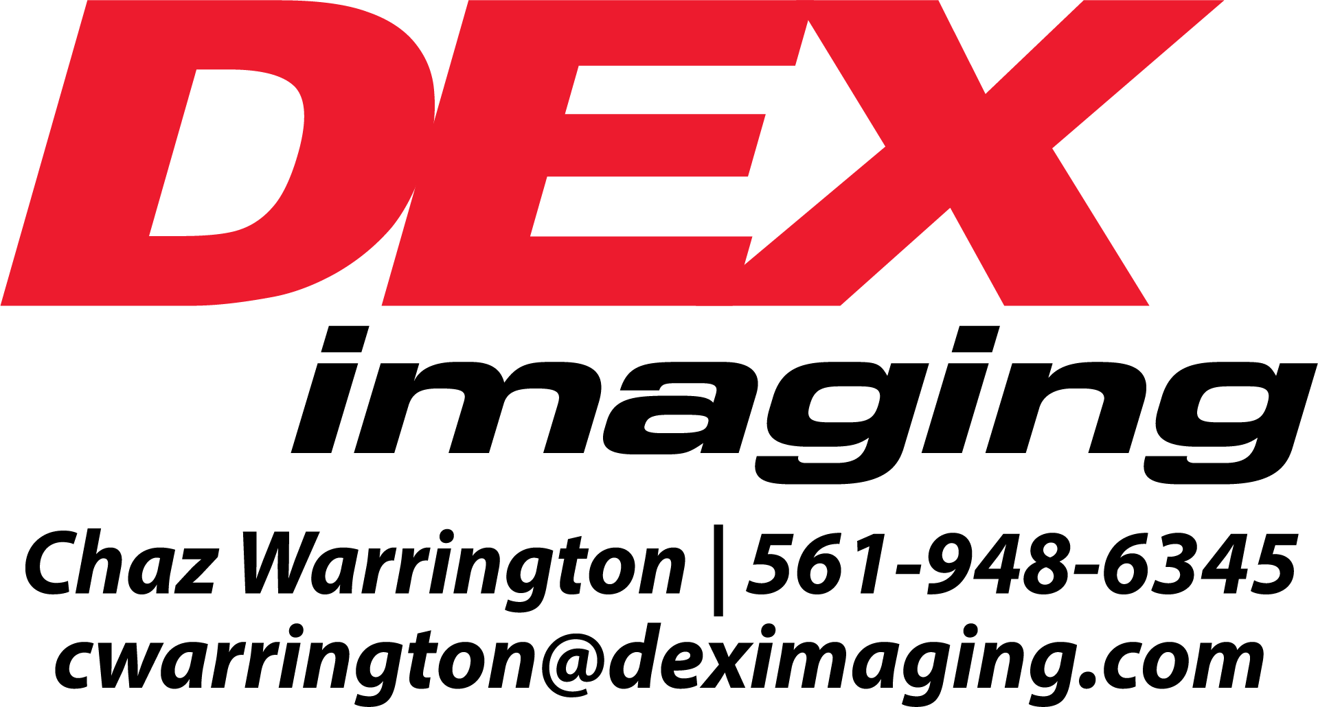 Cart Sponsor & Foursome - DEX Imaging - Logo