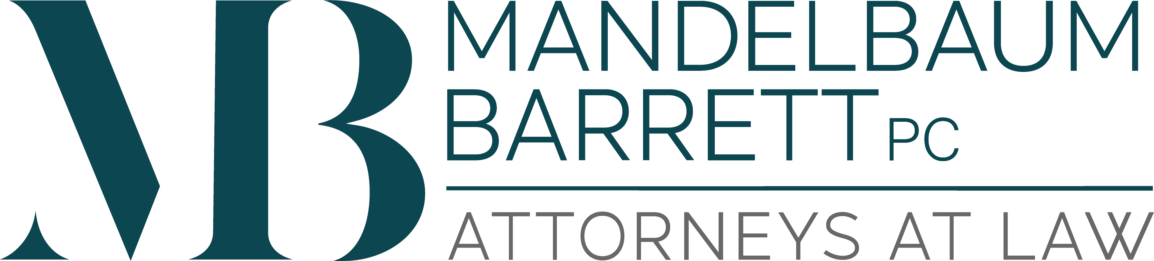 Lunch Sponsor - Mandelbaum Barrett PC - Logo