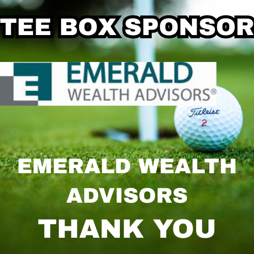 Tee Box Sponsorship $200 - Emerald Wealth Advisors - Logo