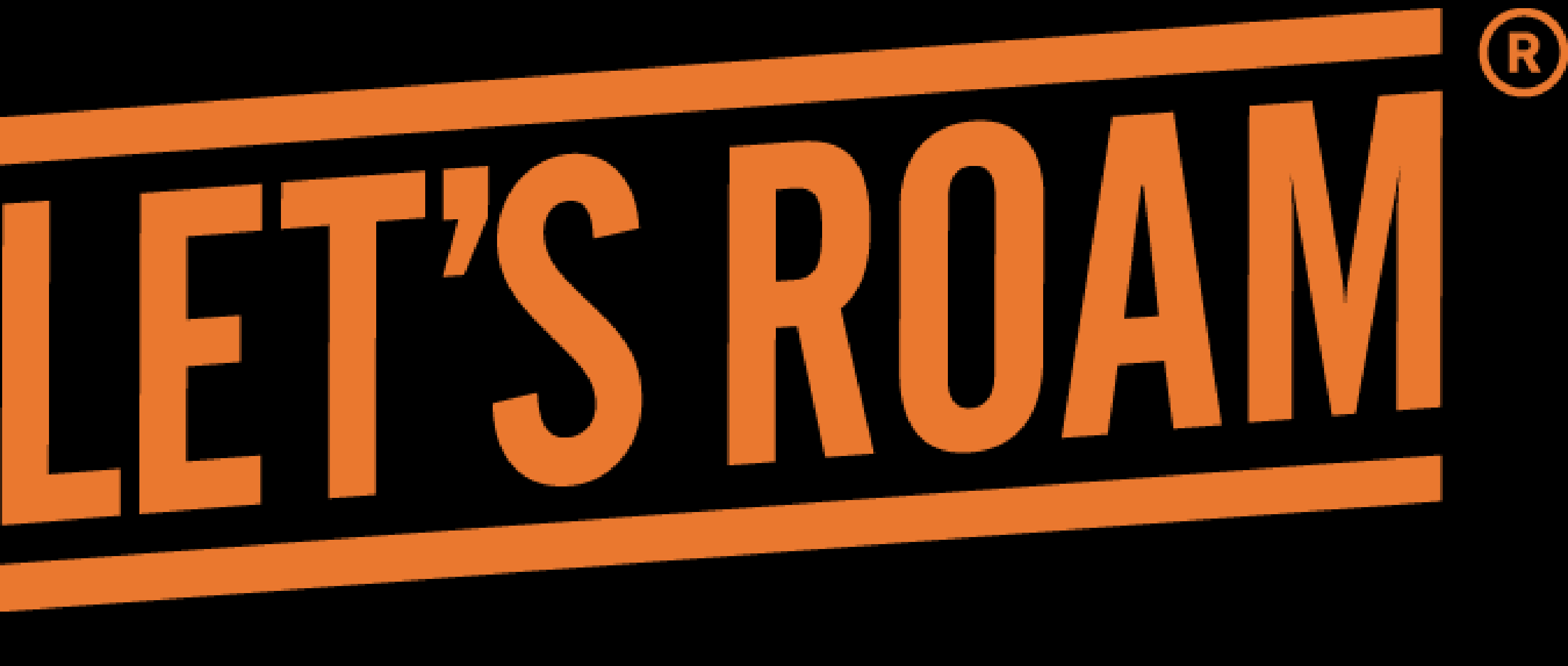 Donation-Silent Auction - Let's Roam - Logo