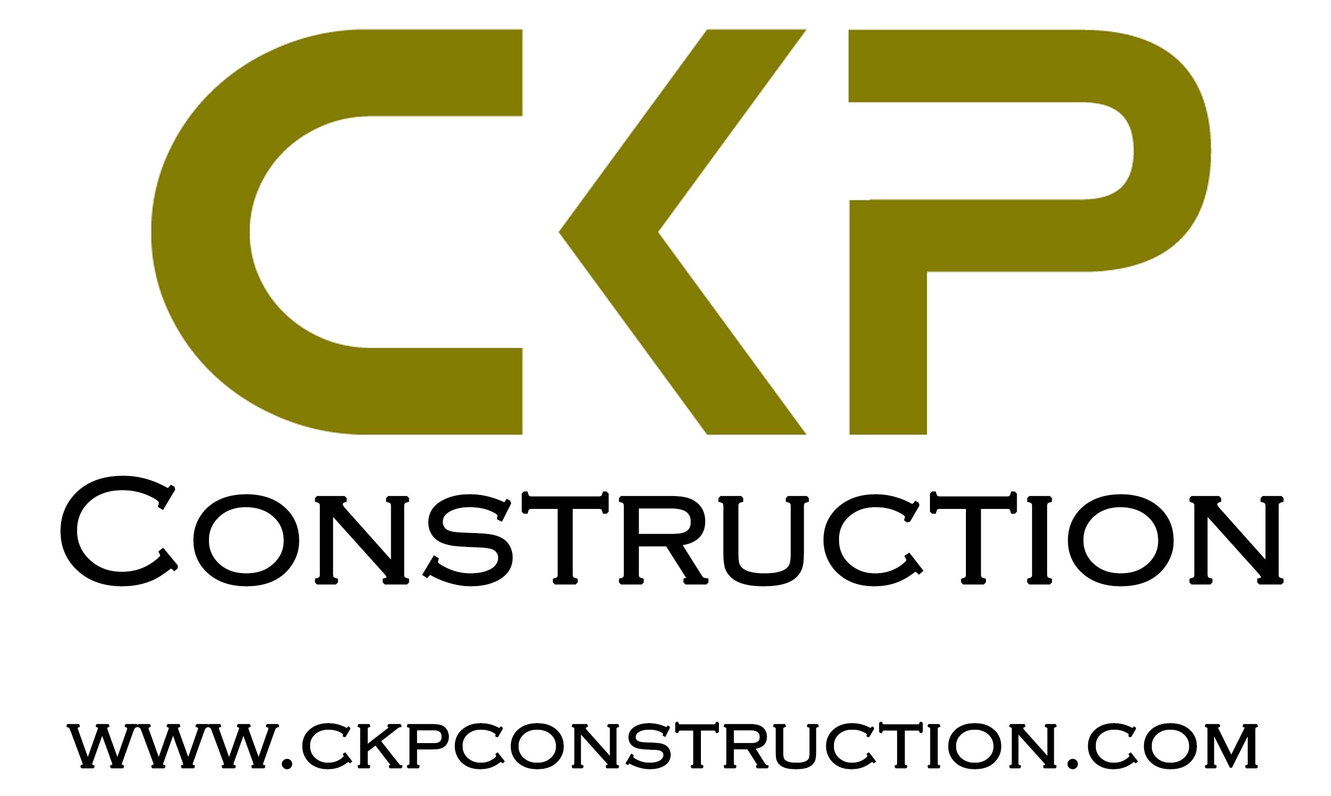 3 Hole Tee Box Sign Sponsor - CKP Construction - Logo
