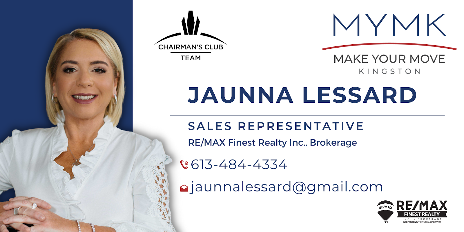 Jaunna Lessard from Make Your Move Kingston at Re/Max Finest Realty