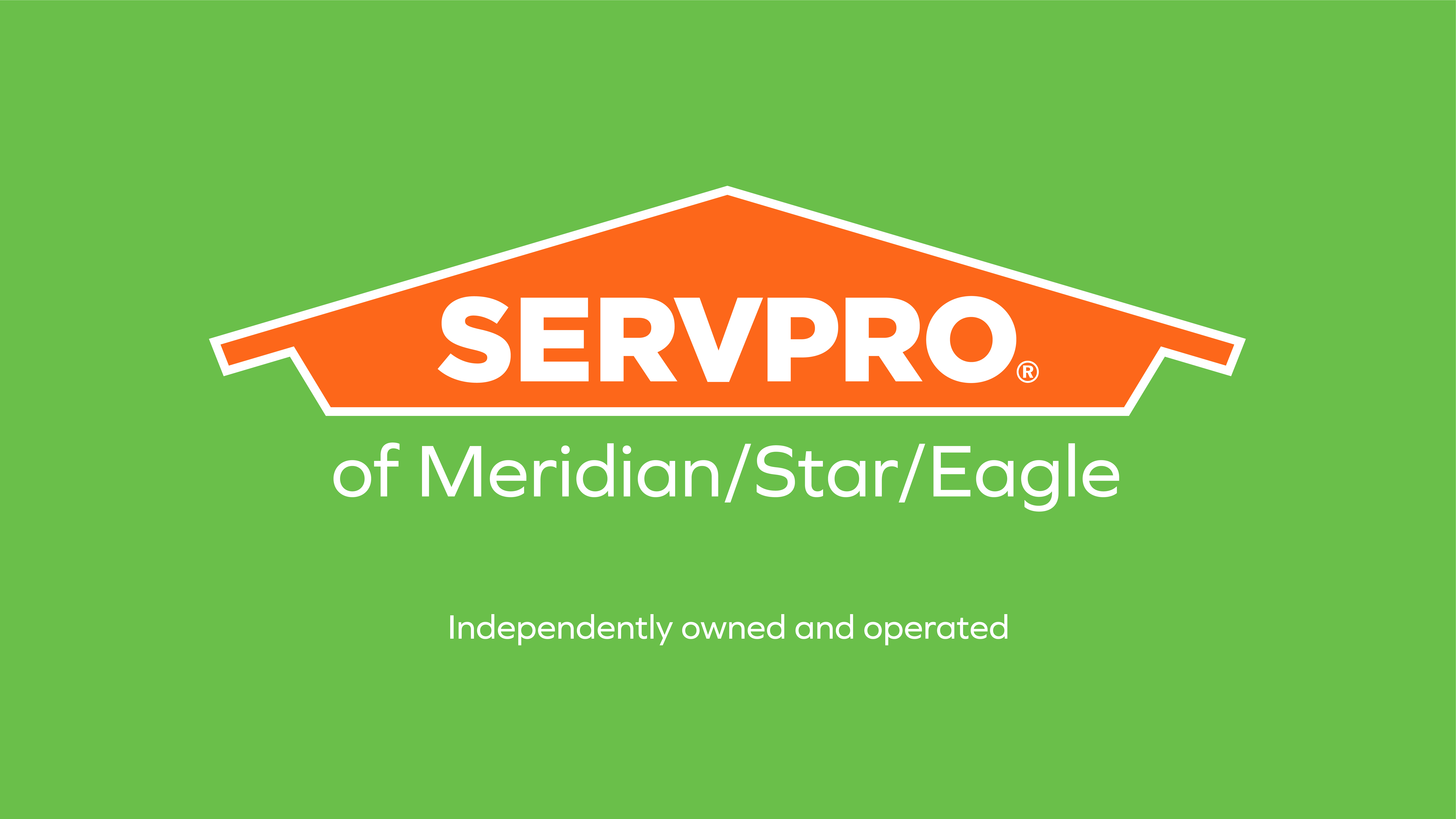 Golf Cart Sponsor - SERVPRO - Logo