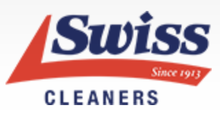 Tee Sign Sponsors - Swiss Cleaners & Uniform Services - Logo