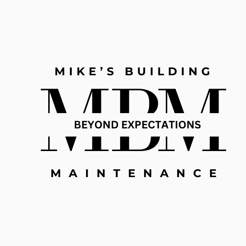 Beverage Cart - Mike's Building Maintenance - Logo