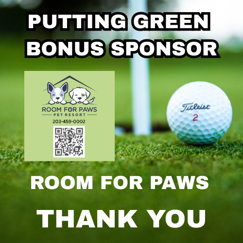Putting Green Bonus Sponsorship - Room for Paws - Logo