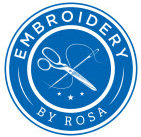 Tee Sponsor - Embroidery by Rosa - Logo