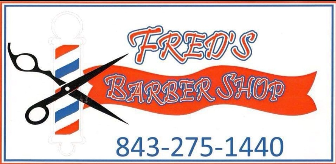 Hole Sponsor  - Fred's Barbershop - Logo